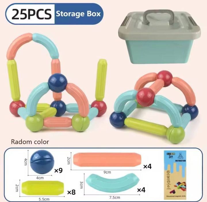 kiddy cubes™ - Creative Magnetic Construction Toy